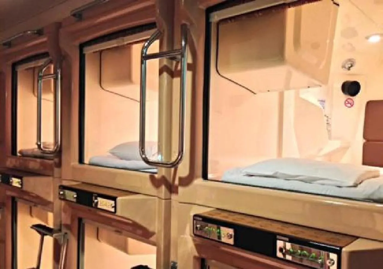 Capsule&Spa Grand Sauna Shinsaibashi Osaka Japan