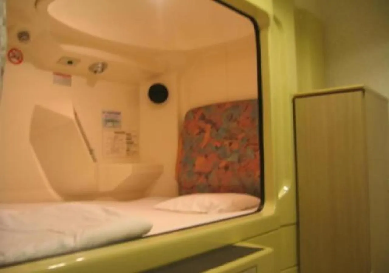Capsule&Spa Grand Sauna Shinsaibashi Osaka Capsule hotel